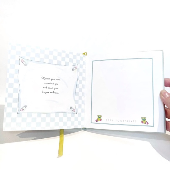 Baby Book Newborn Expectations My First Journal 2000 Scrapbook Log Record Mother - Picture 3 of 13